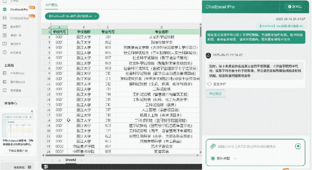北大ChatExcel，获得千万级新投资