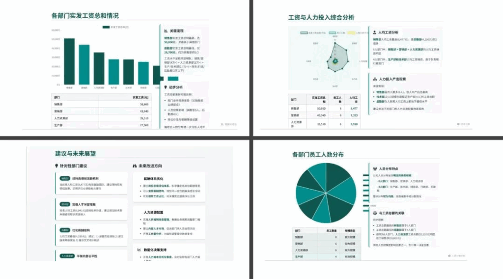 10秒，100M表格秒变数据报告PPT！| ChatExcel生成PPT功能上线