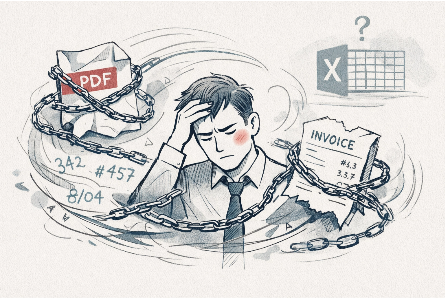 PDF、发票怎么转 Excel 表格？别再手抄到崩溃了：一句话直接出表