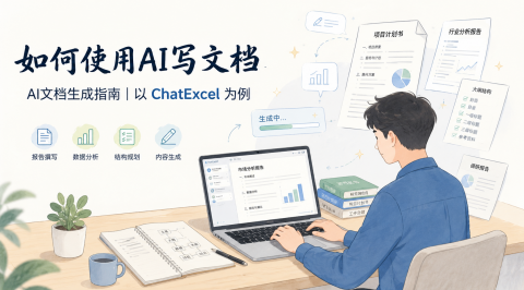 如何使用 AI 写文档？ChatExcel AI文档生成教程，附 20 条实用提示词