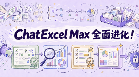 ChatExcel Max 2.0全新升级：复杂数据无边界，公式样式全支持，文件大小/数量不限制